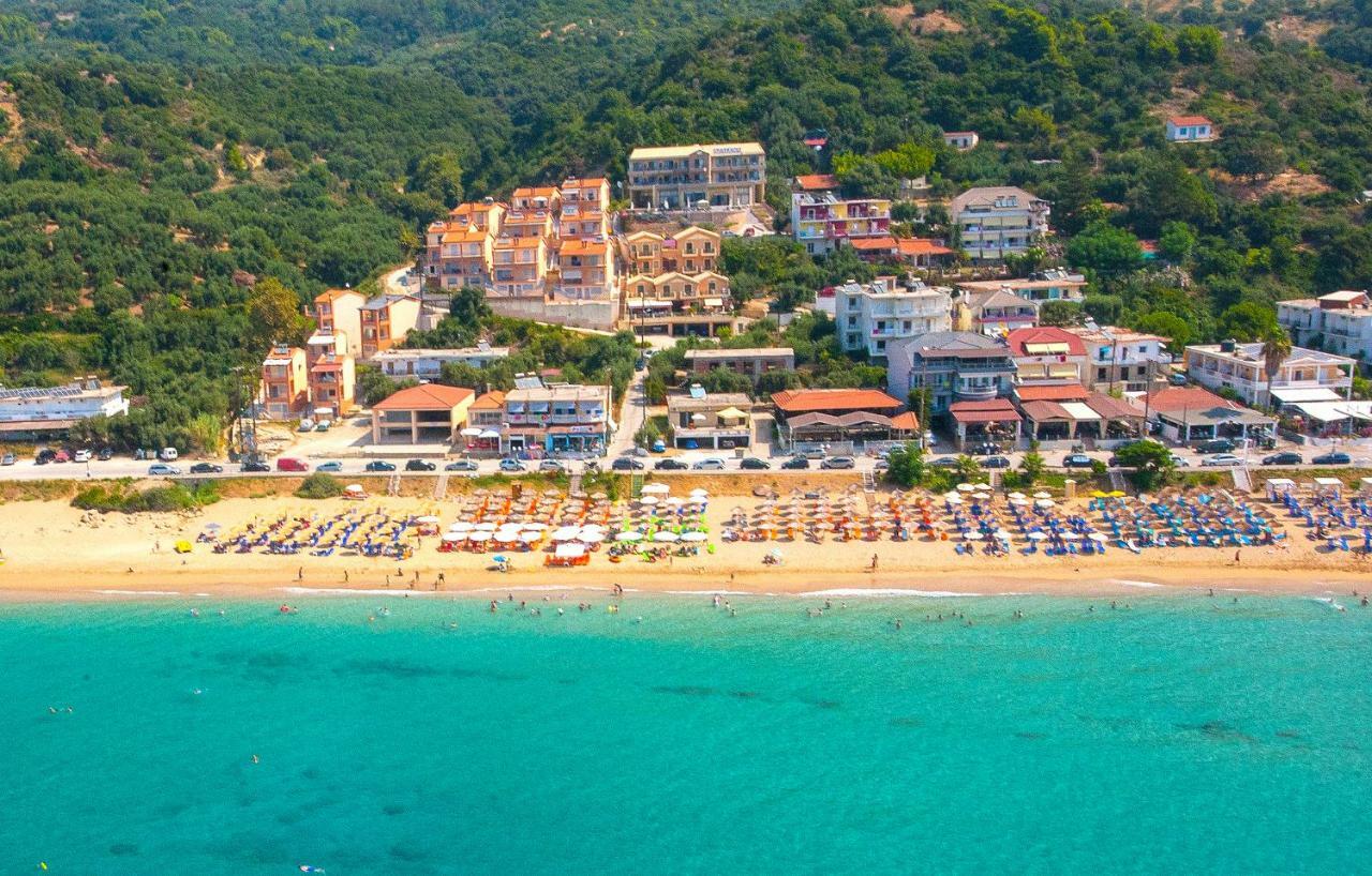 Siarbas Hotel Paralia Vrachou Exterior foto